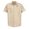 Industrial Short Sleeve Work Shirt - Tall Sizes Thumbnail