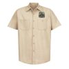 Industrial Short Sleeve Work Shirt - Tall Sizes Thumbnail