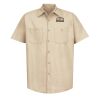 Industrial Short Sleeve Work Shirt - Tall Sizes Thumbnail