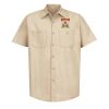 Industrial Short Sleeve Work Shirt - Tall Sizes Thumbnail