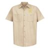 Industrial Short Sleeve Work Shirt - Tall Sizes Thumbnail