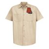 Industrial Short Sleeve Work Shirt - Tall Sizes Thumbnail