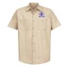 Industrial Short Sleeve Work Shirt - Tall Sizes Thumbnail
