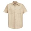 Industrial Short Sleeve Work Shirt - Tall Sizes Thumbnail