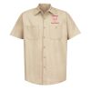 Industrial Short Sleeve Work Shirt - Tall Sizes Thumbnail
