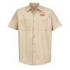 Industrial Short Sleeve Work Shirt - Tall Sizes Thumbnail