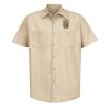 Industrial Short Sleeve Work Shirt - Tall Sizes Thumbnail