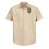 Industrial Short Sleeve Work Shirt - Tall Sizes Thumbnail