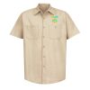 Industrial Short Sleeve Work Shirt - Tall Sizes Thumbnail