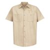 Industrial Short Sleeve Work Shirt - Tall Sizes Thumbnail