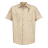 Industrial Short Sleeve Work Shirt - Tall Sizes Thumbnail