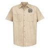 Industrial Short Sleeve Work Shirt - Tall Sizes Thumbnail