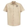 Industrial Short Sleeve Work Shirt - Tall Sizes Thumbnail