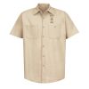 Industrial Short Sleeve Work Shirt - Tall Sizes Thumbnail