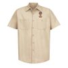 Industrial Short Sleeve Work Shirt - Tall Sizes Thumbnail