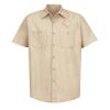 Industrial Short Sleeve Work Shirt - Tall Sizes Thumbnail