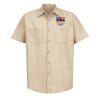 Industrial Short Sleeve Work Shirt - Tall Sizes Thumbnail