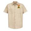 Industrial Short Sleeve Work Shirt - Tall Sizes Thumbnail