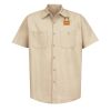 Industrial Short Sleeve Work Shirt - Tall Sizes Thumbnail