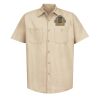 Industrial Short Sleeve Work Shirt - Tall Sizes Thumbnail