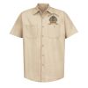 Industrial Short Sleeve Work Shirt - Tall Sizes Thumbnail