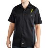 Men's Two-Tone Short-Sleeve Work Shirt Thumbnail